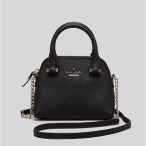 Kate Spade Black Cedar Street Mini Maise Bag